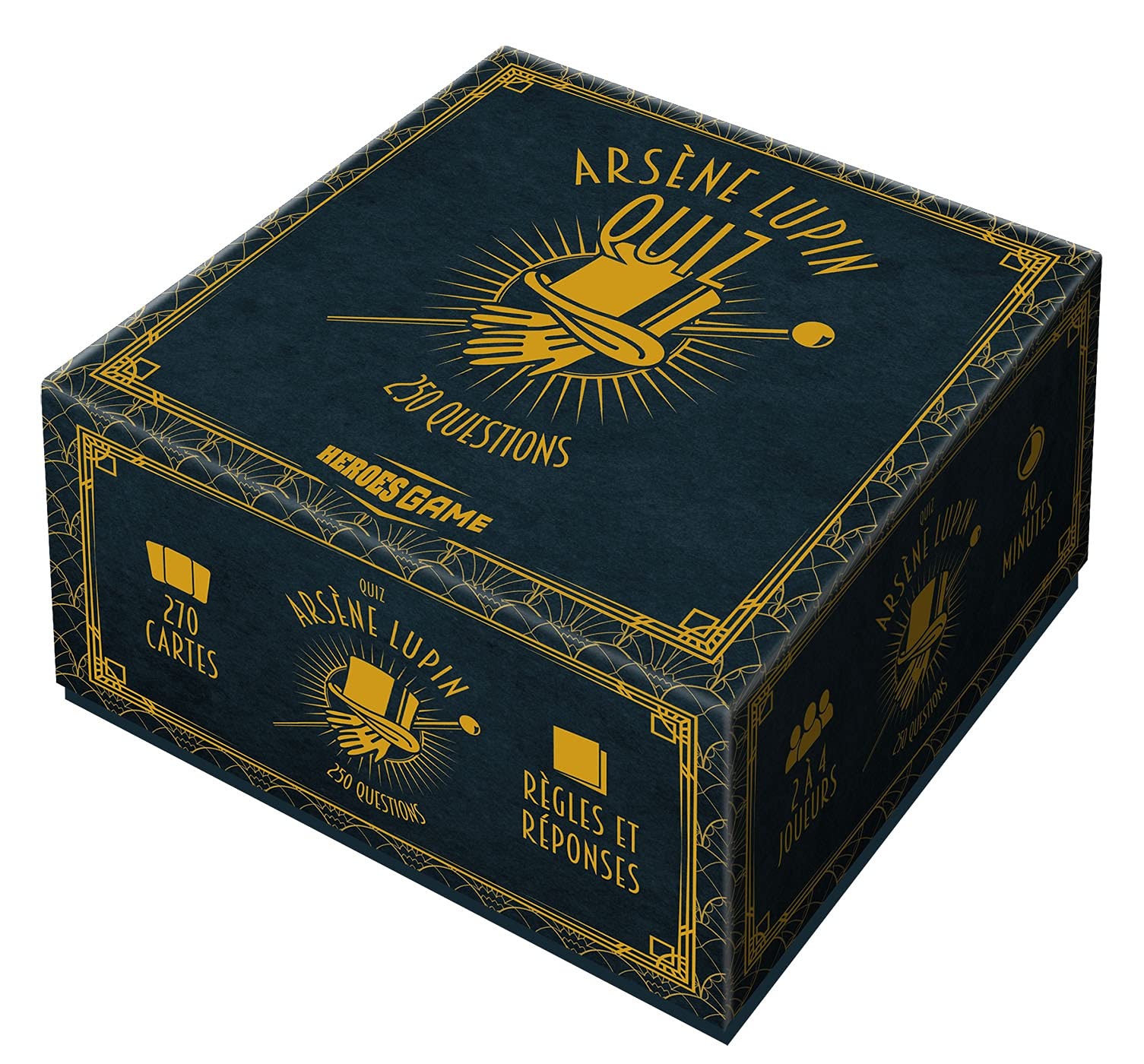 Boîte quiz Arsène Lupin: 250 questions Leisure, Home & Garden