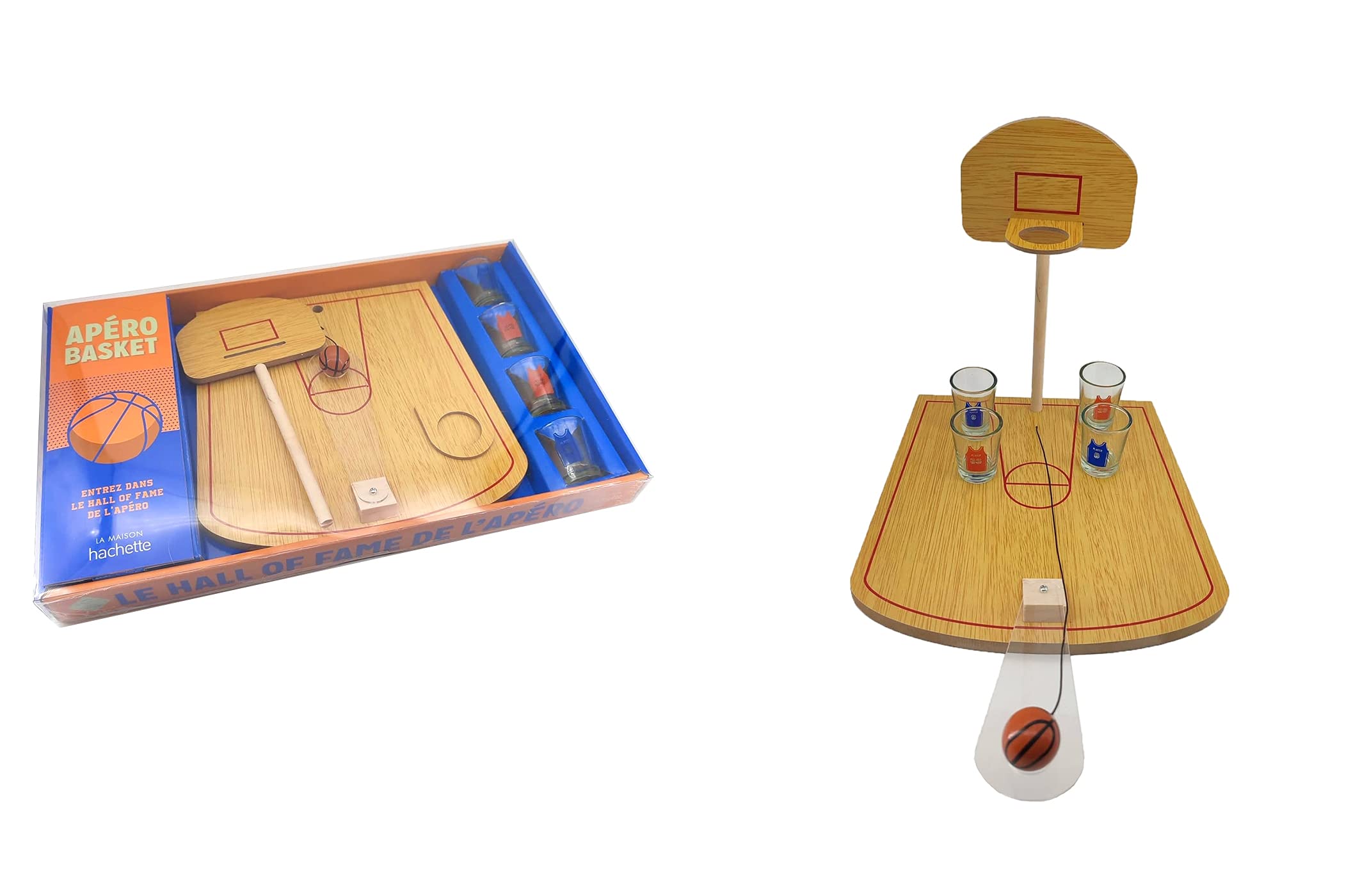 Coffret Apéro Basket: Entrez dans le Hall of Fame de l'apéro Leisure & Fun