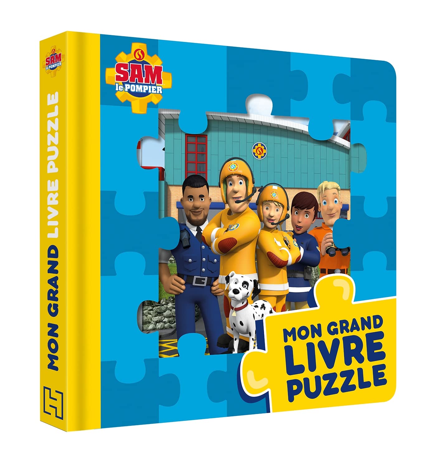 Sam le pompier - Mon grand livre puzzle Children's books