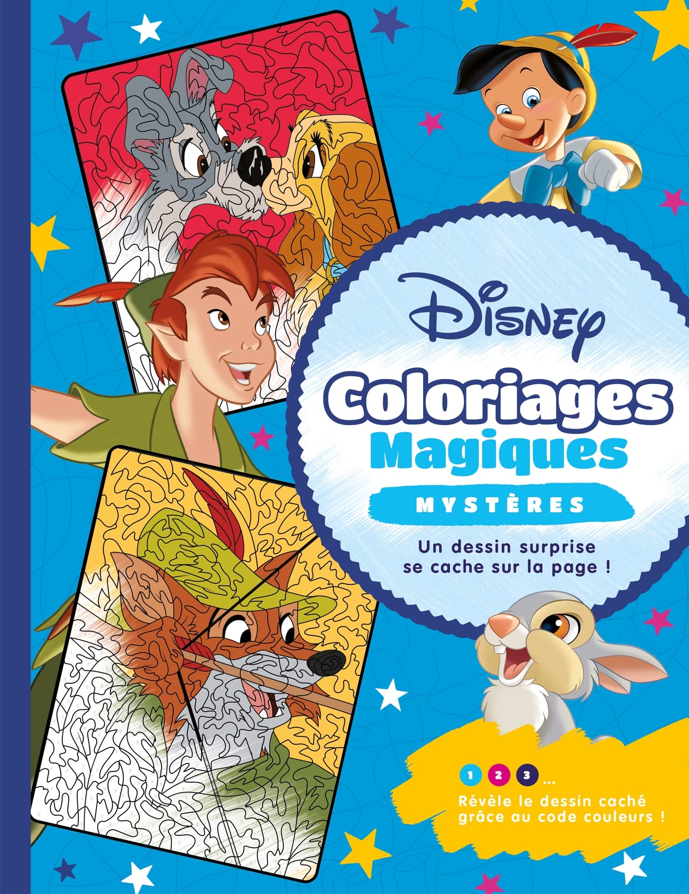 DISNEY CLASSIQUES - Coloriages Magiques - Mystères Tiptoi & Games