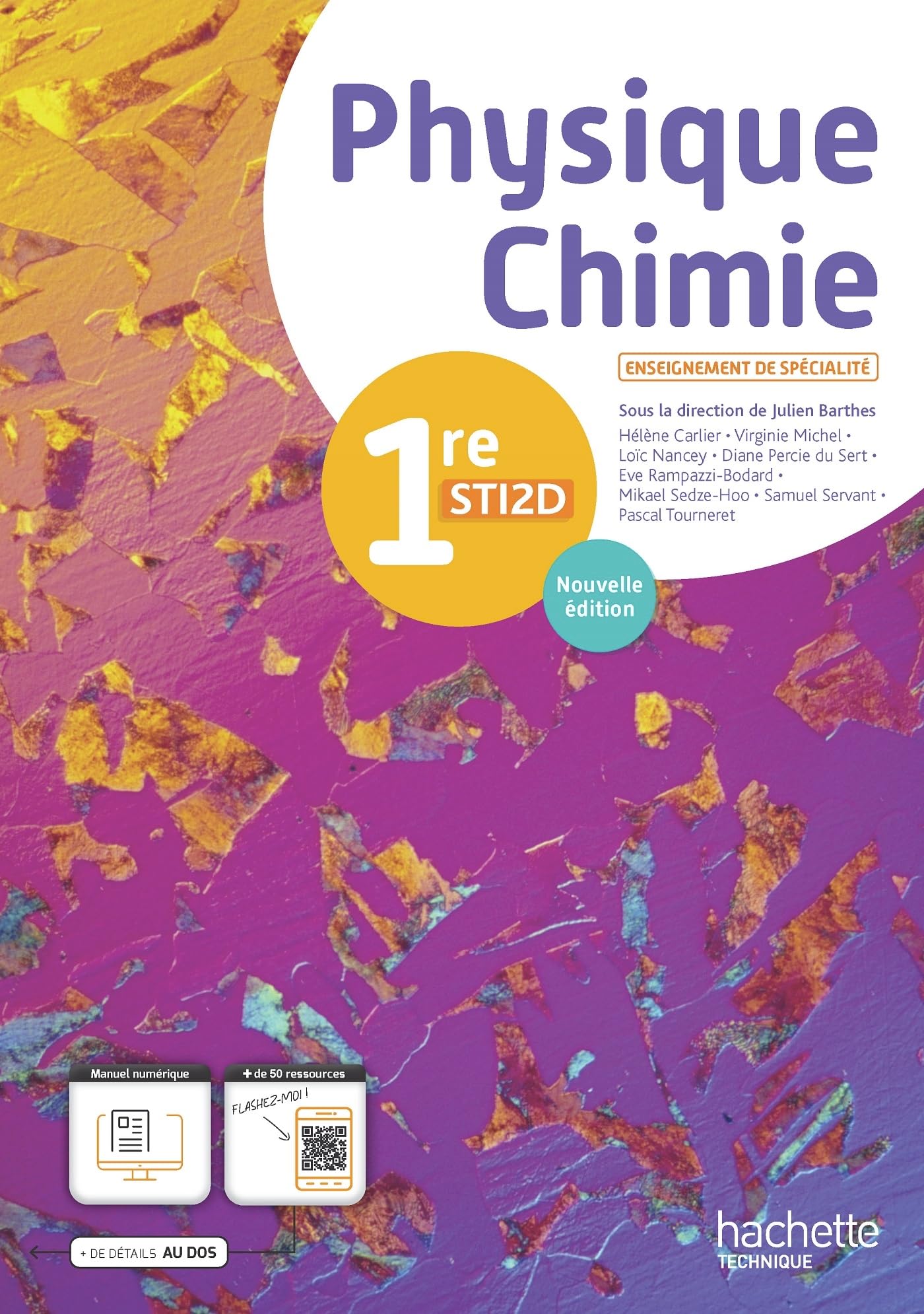Physique-Chimie 1re STI2D - Livre élève - Éd. 2024 book