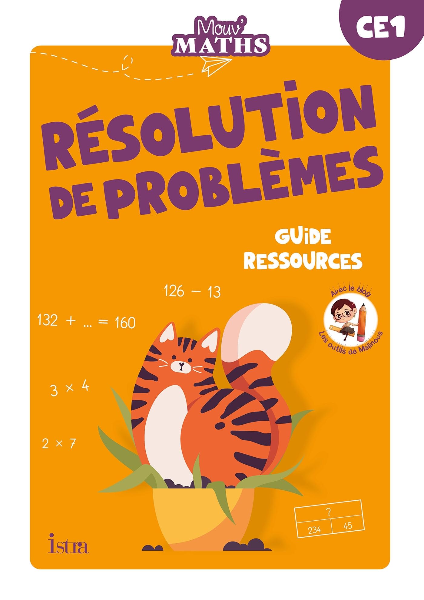 Product Image: Mouv' Maths - Cahier de résolution de problèmes CE1 - Guide ressources - Ed. 2023
