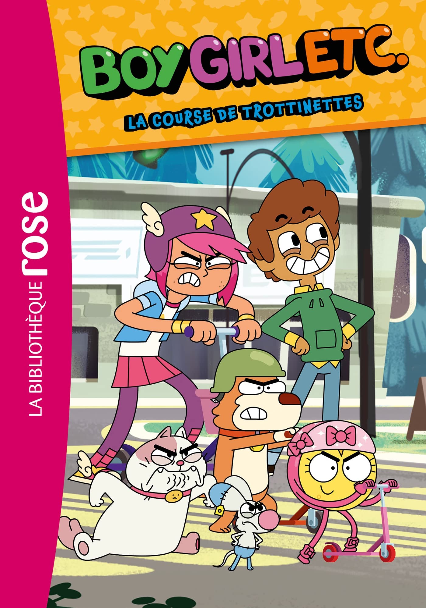 Boy, Girl, etc. 07 - La course de trottinettes Children's books