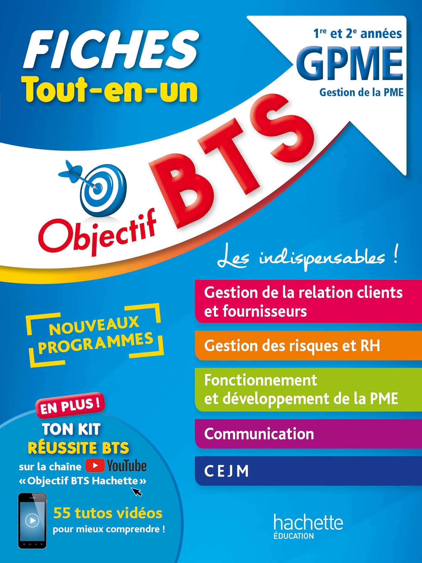 Objectif BTS GPME - Fiches Tout-en-un book