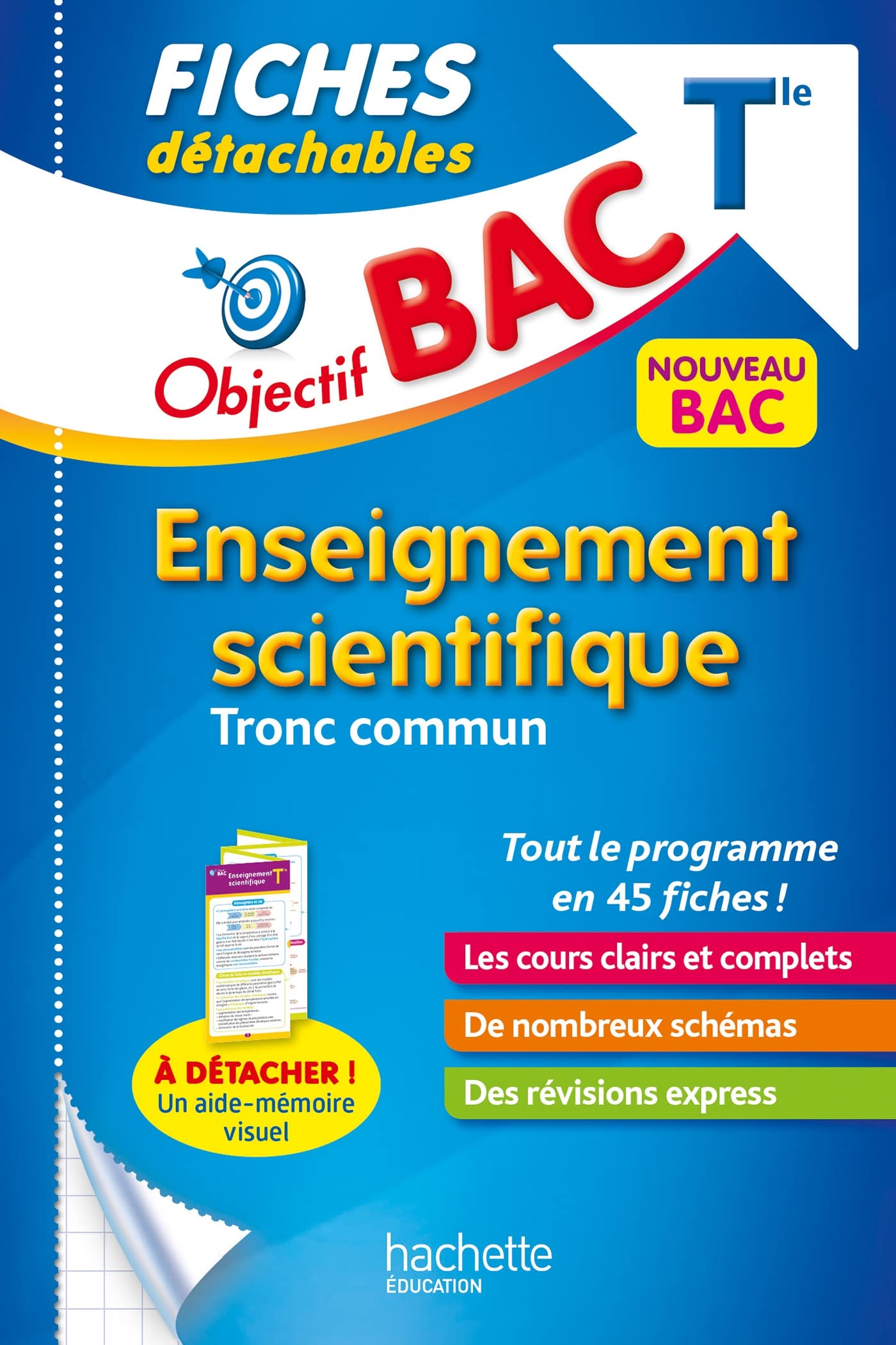 Objectif BAC Fiches détachables Enseignement scientifique Terminale book