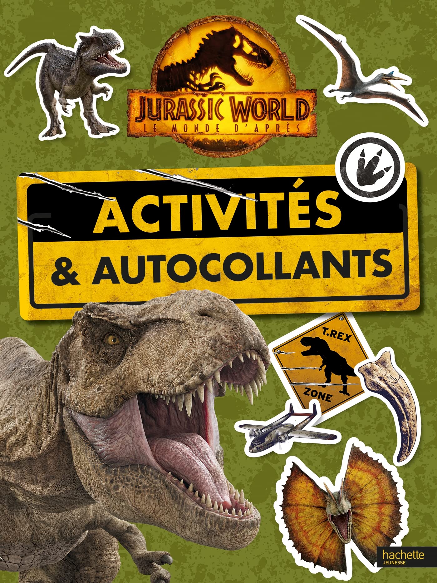 Jurassic World, Le monde d'après - Activités et autocollants Tiptoi & Games