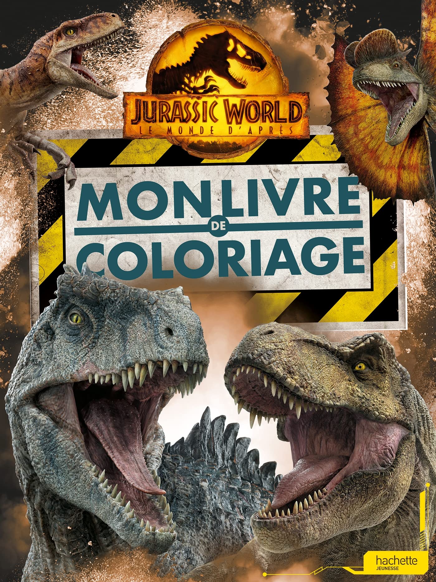 Jurassic World, Le monde d'après - Mon livre de coloriages Tiptoi & Games