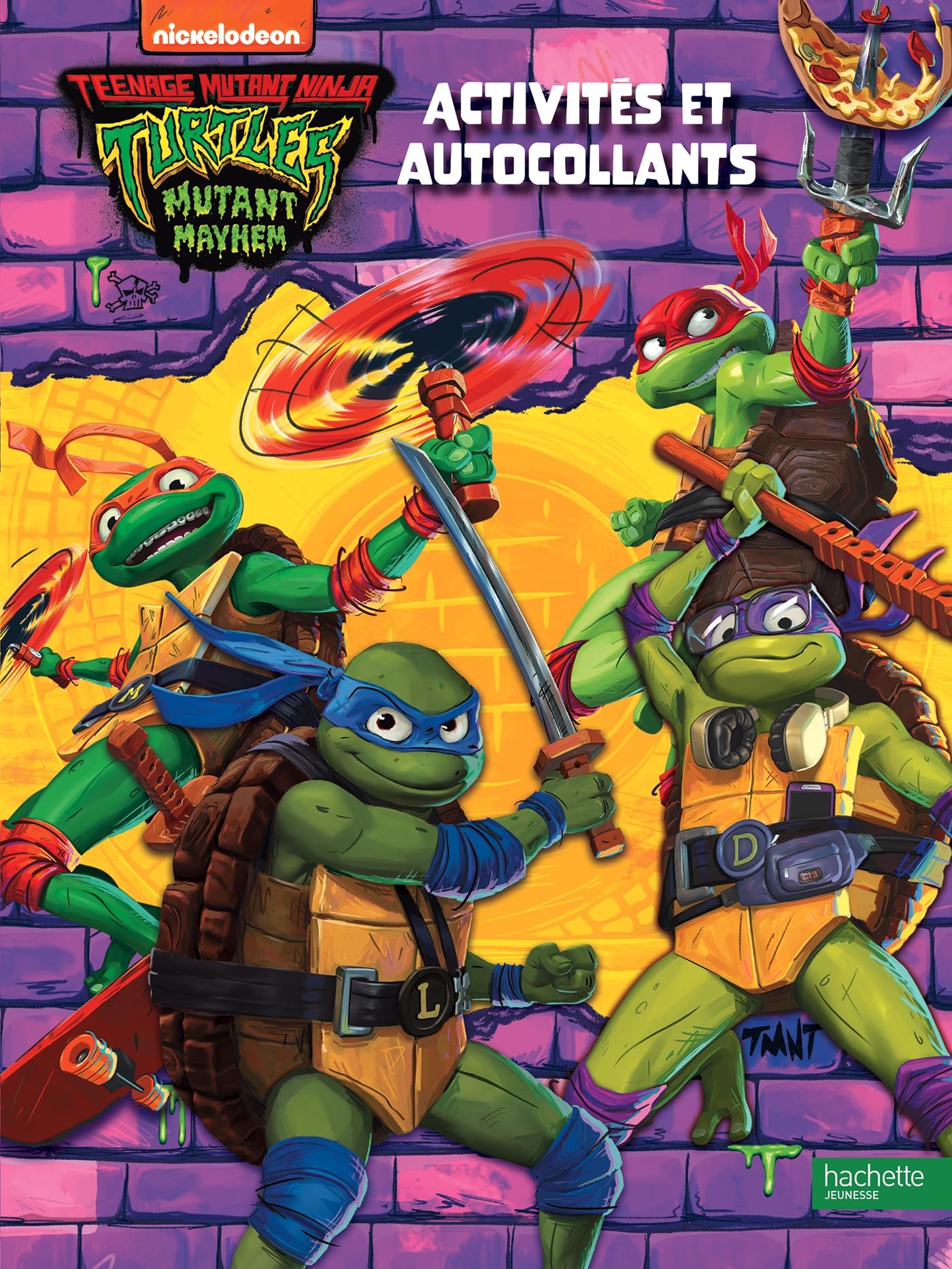 Ninja Turtles - Teenage years - Activités et autocollants Children's books