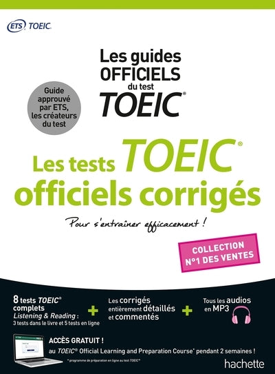 Product Image: Les tests TOEIC officiels corrigés