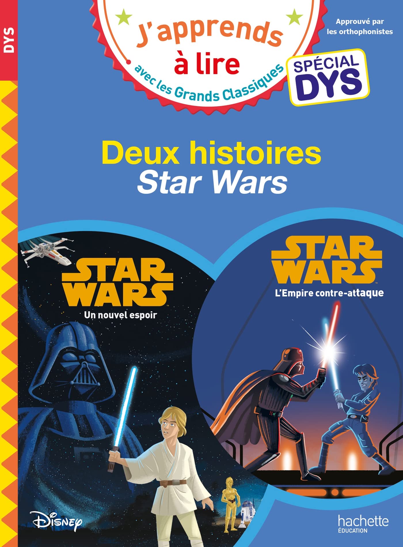 Disney - Deux histoires Star Wars - Spécial DYS (dyslexie) book