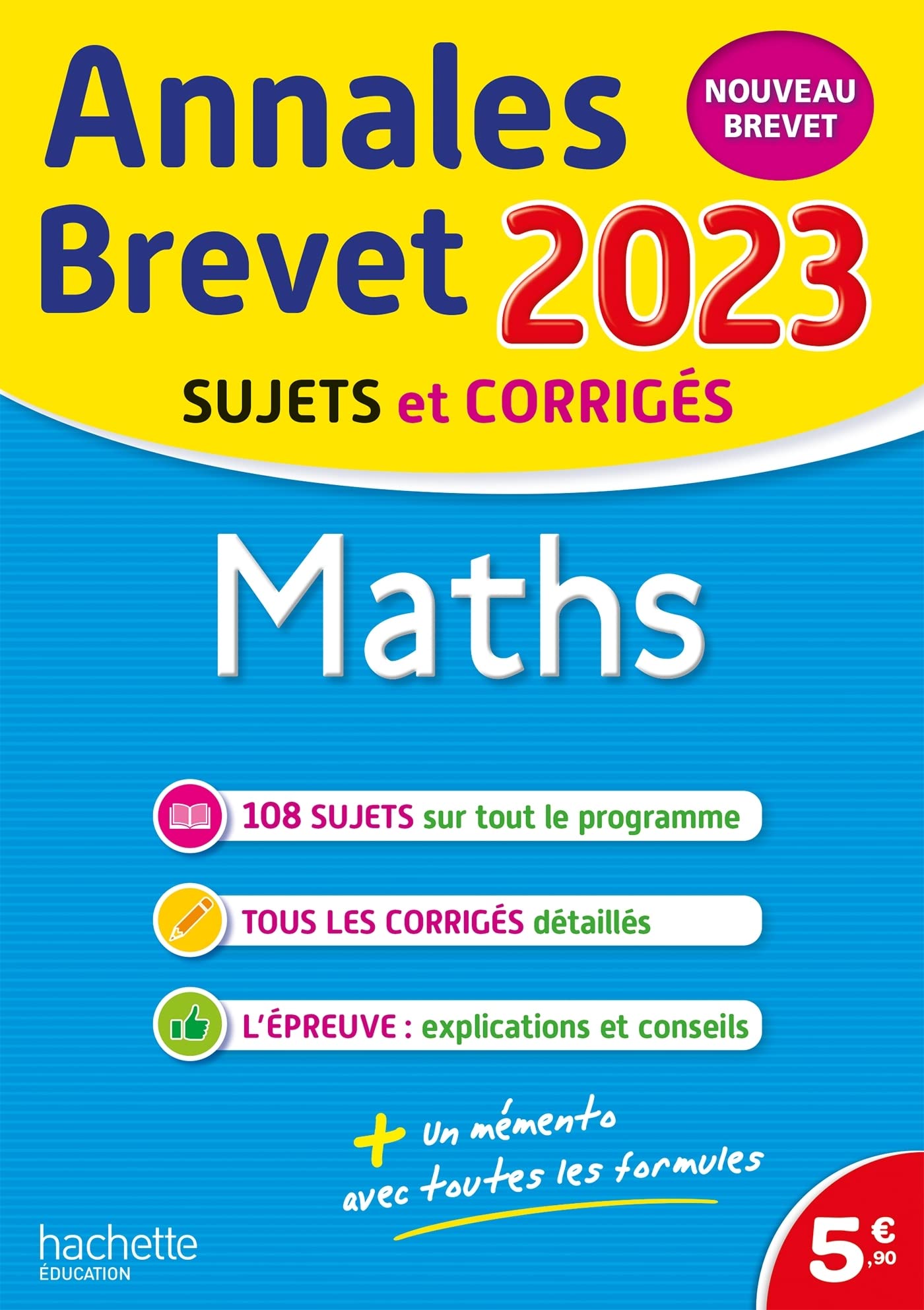 Product Image: Annales BREVET 2023 - Maths