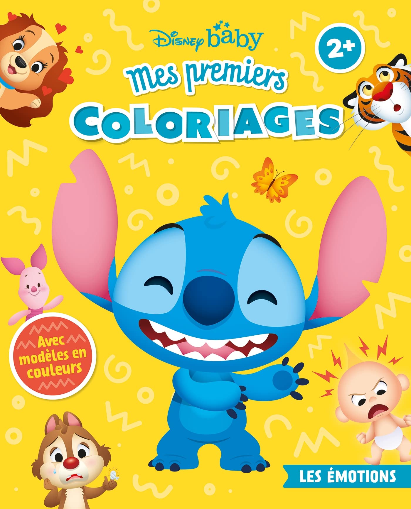 DISNEY BABY - Mes Premiers Coloriages - Les émotions book