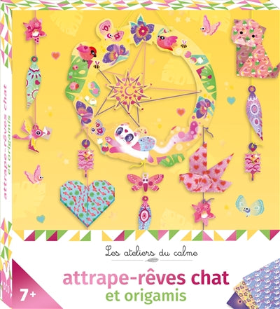 Product Image: Attrape-rêves chat et origamis