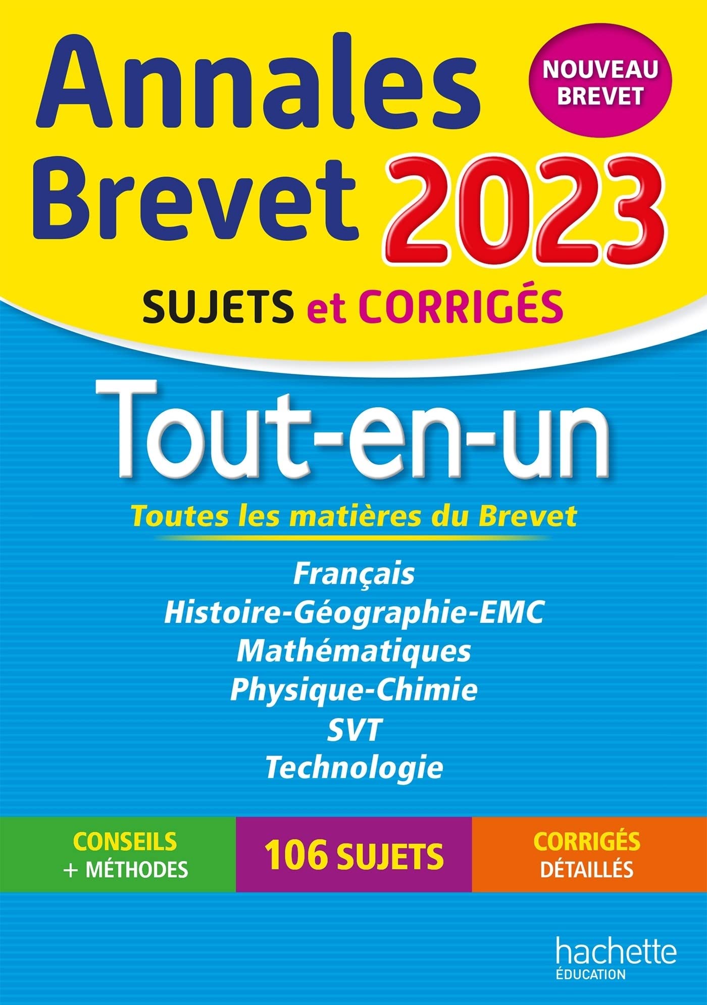 Annales BREVET 2023 Tout-en-un: Sujets et corrigés Professional & Reference Books