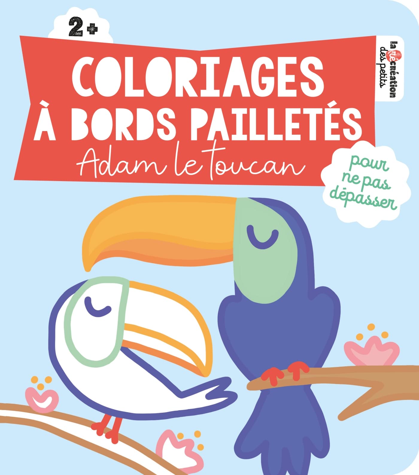 Coloriages à bords pailletés - Adam le toucan Tiptoi & Games