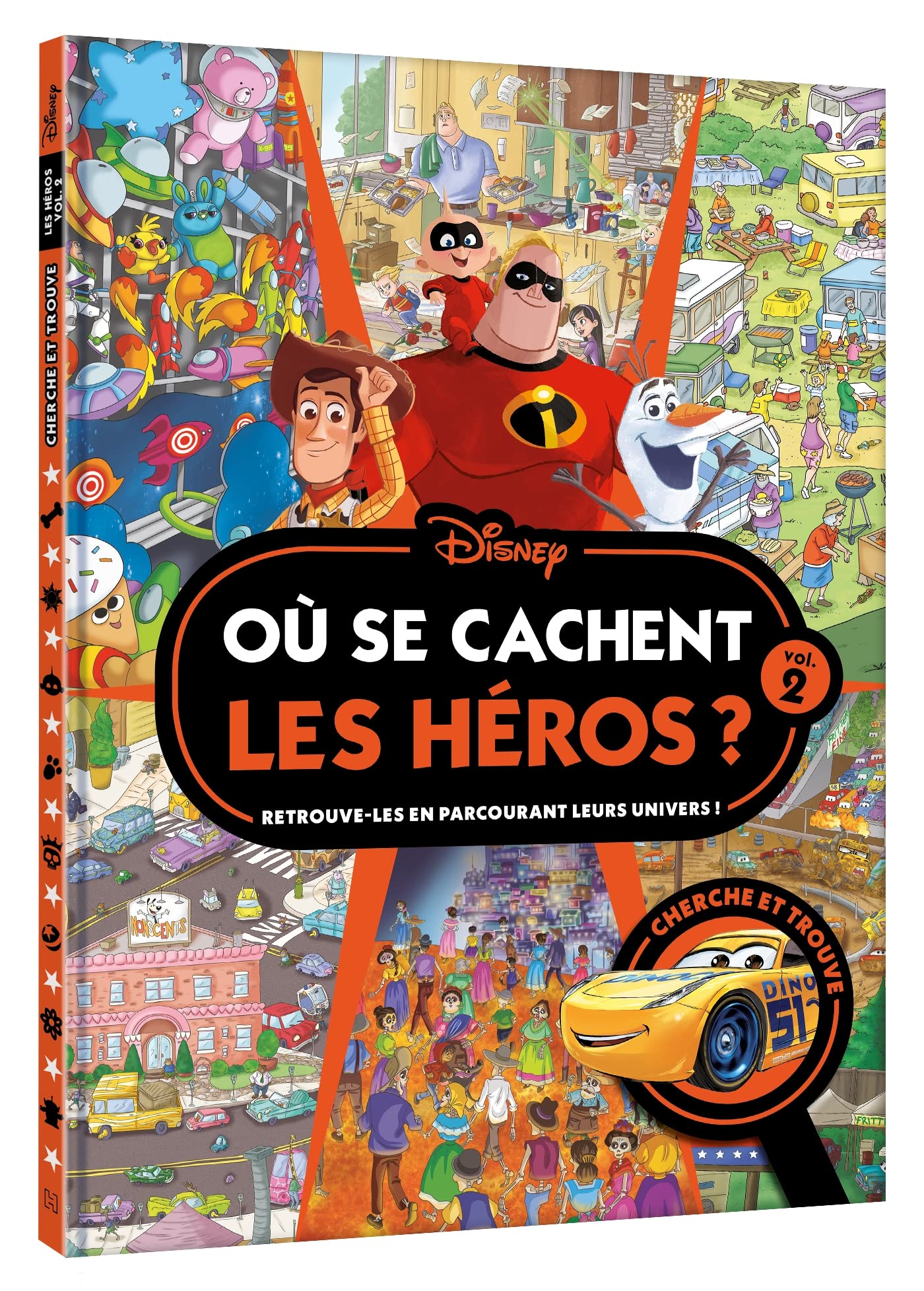 DISNEY - Où se cachent les héros ? Vol. 2 - Cherche et Trouve: Tome 2 Computer Science
