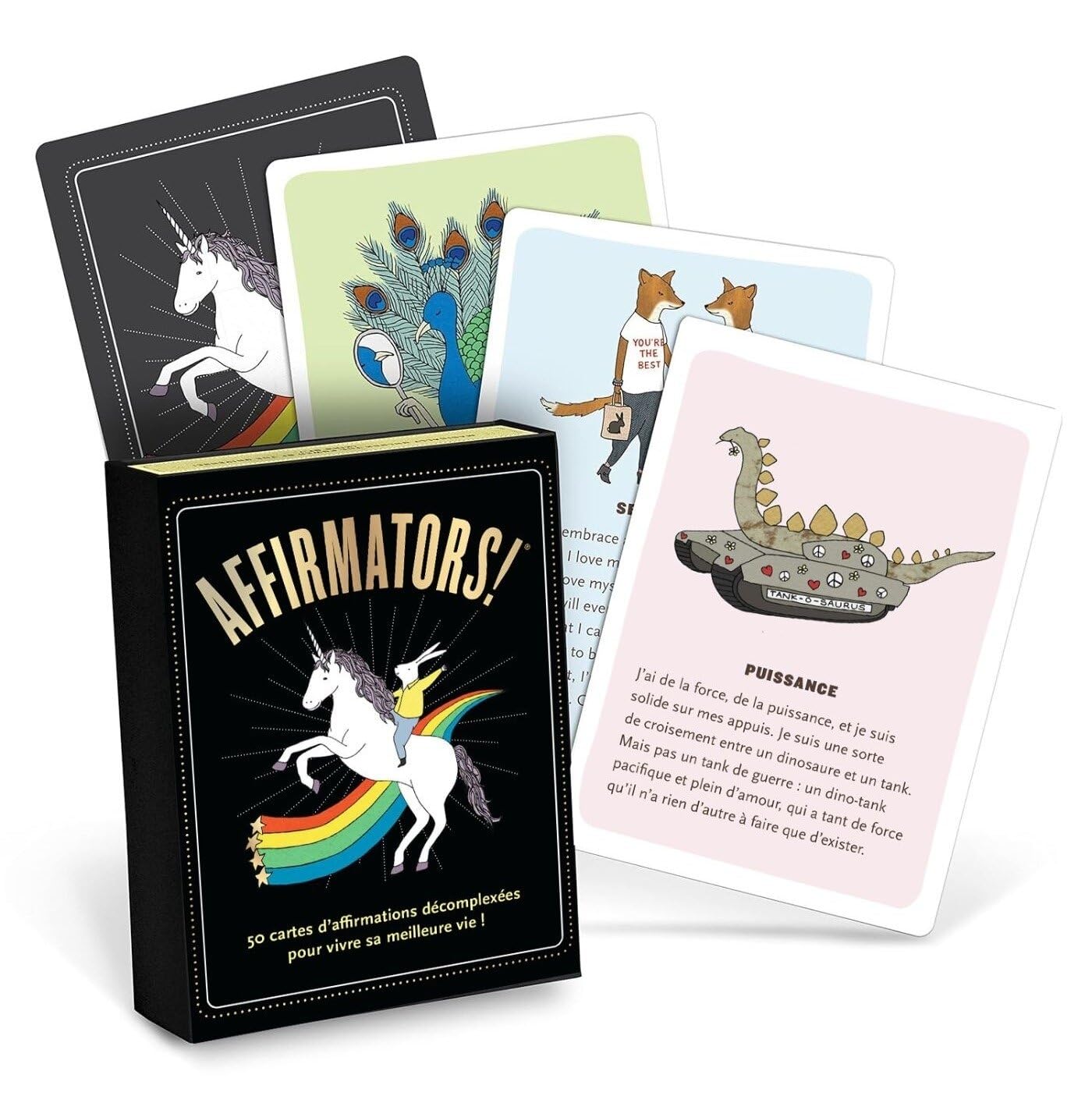 Affirmators !: 50 cartes d'affirmations décomplexées pour vivre sa meilleure vie ! Religion & Esotericism