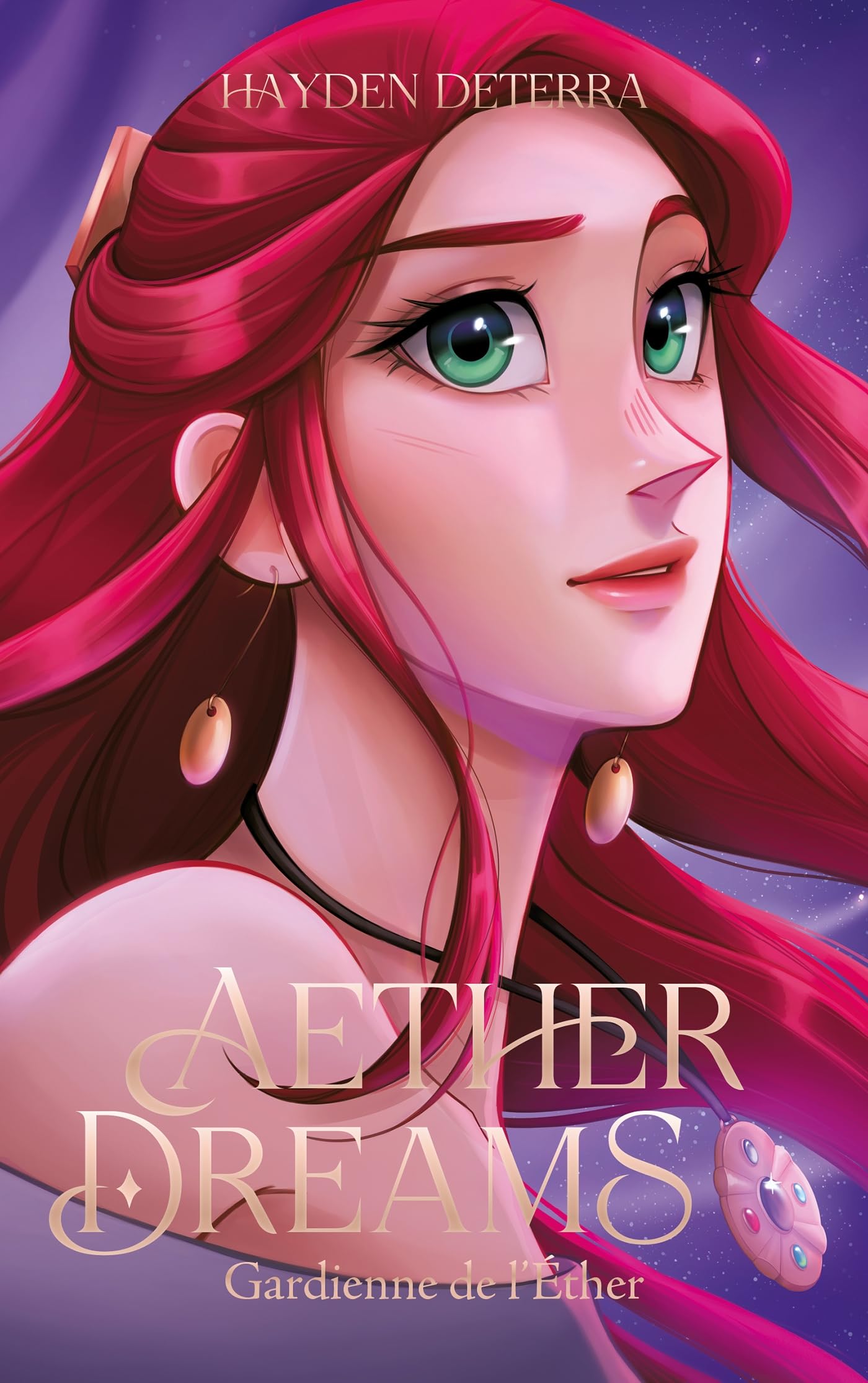 Aether Dreams - Gardienne de l'Éther: Le roman de fantasy française éponyme du Webtoon book