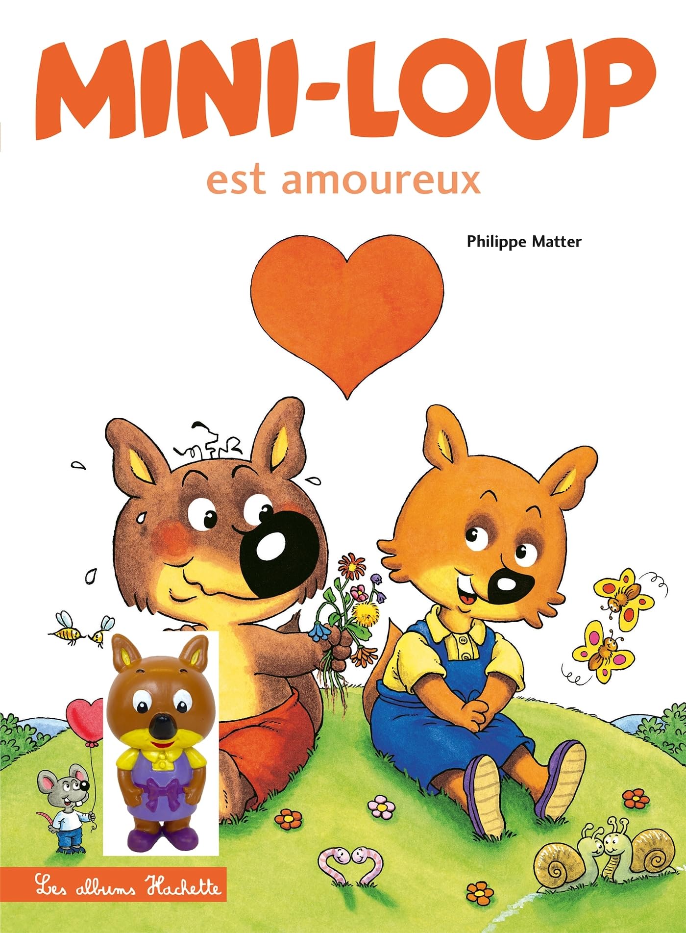 Mini-Loup est amoureux avec figurine : Louna book