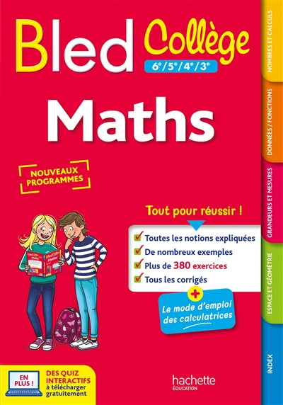 Product Image: Bled maths : collège, 6e à 3e : nouveaux programmes