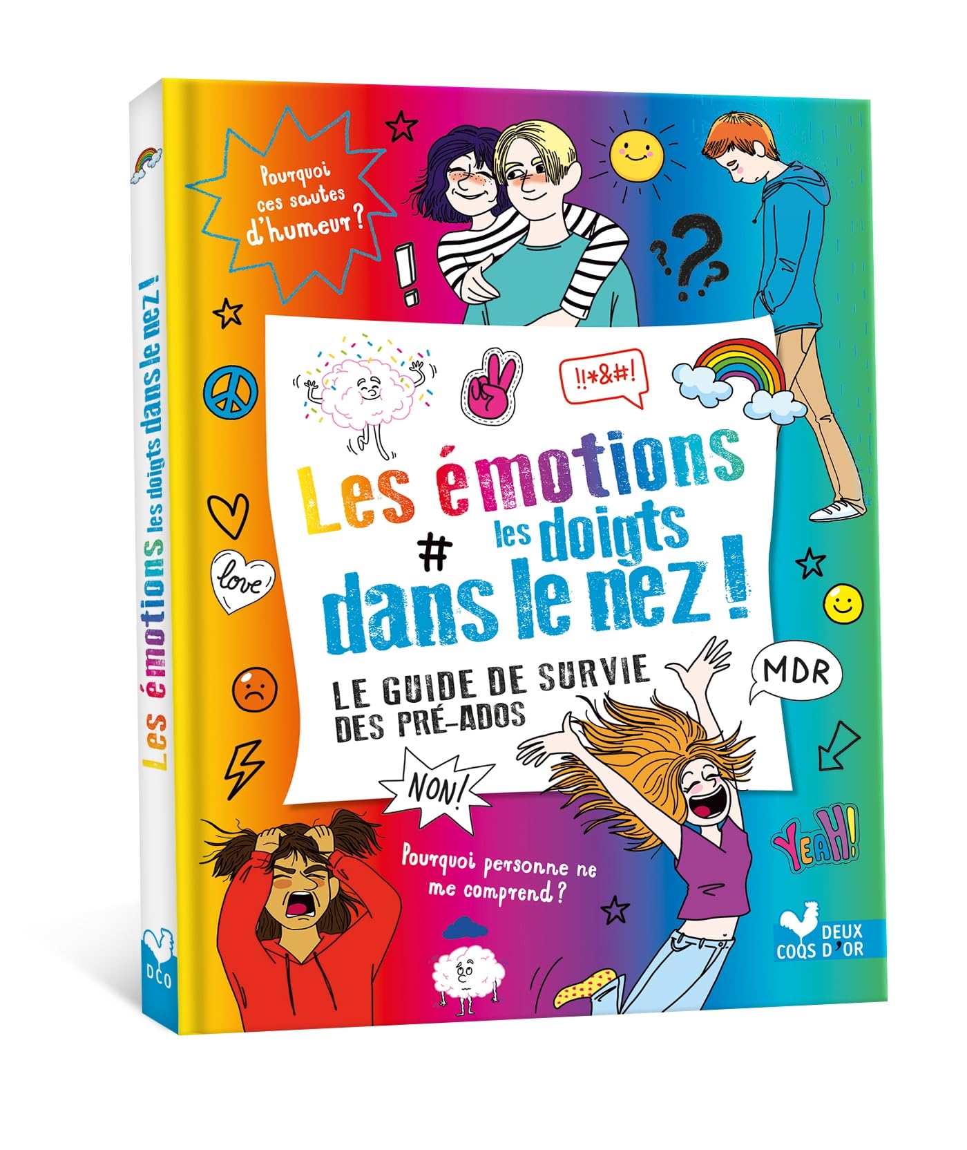 Les émotions les doigts dans le nez book