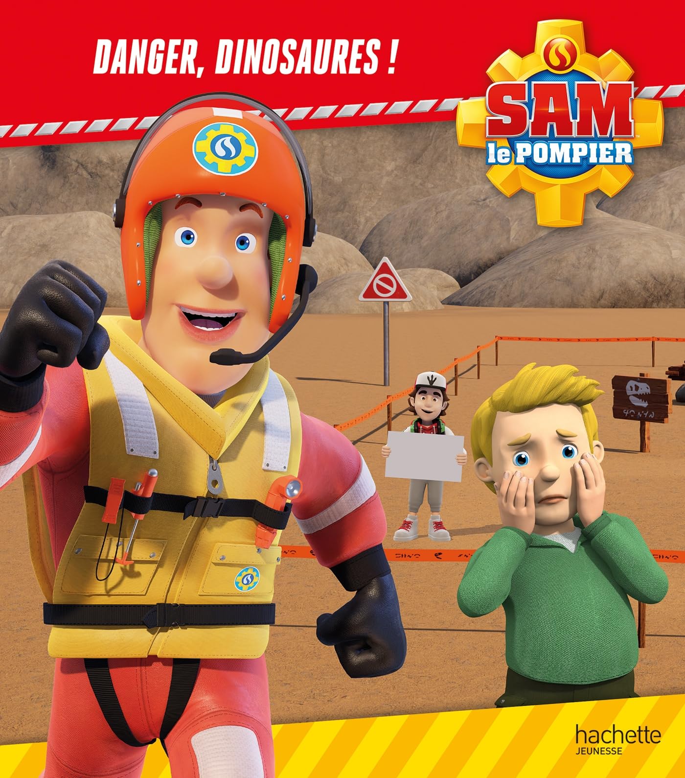 Sam le pompier - Danger, dinosaures !: Album RC Children's books