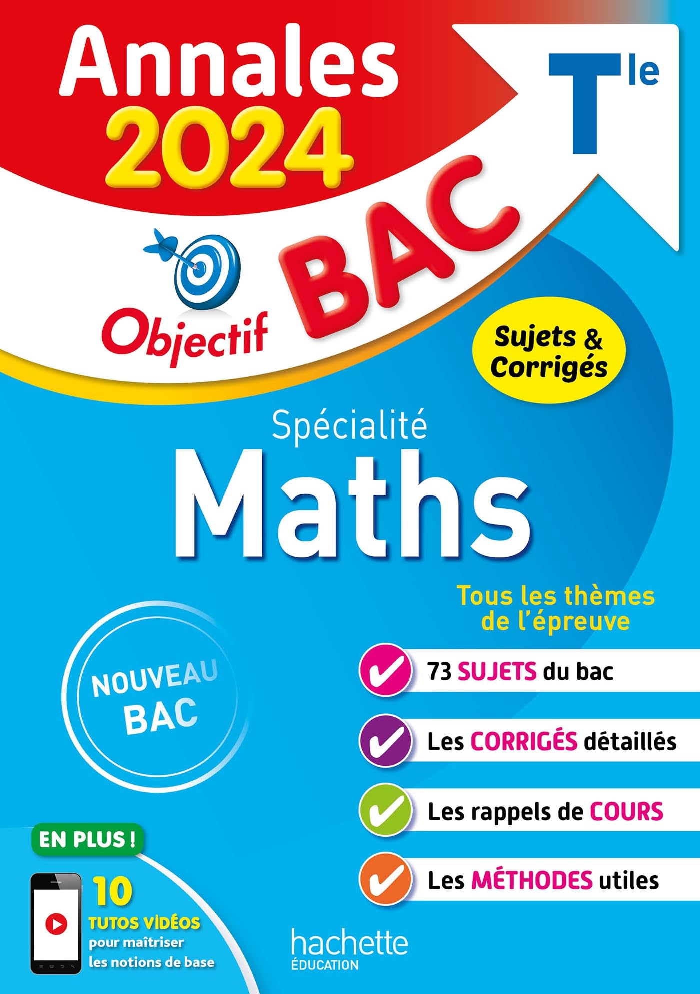 Product Image: Annales Objectif BAC 2024 - Spécialité Maths