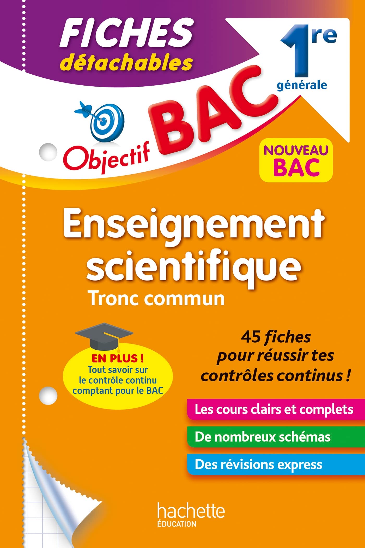 Objectif BAC Fiches Enseignement scientifique 1re générale book