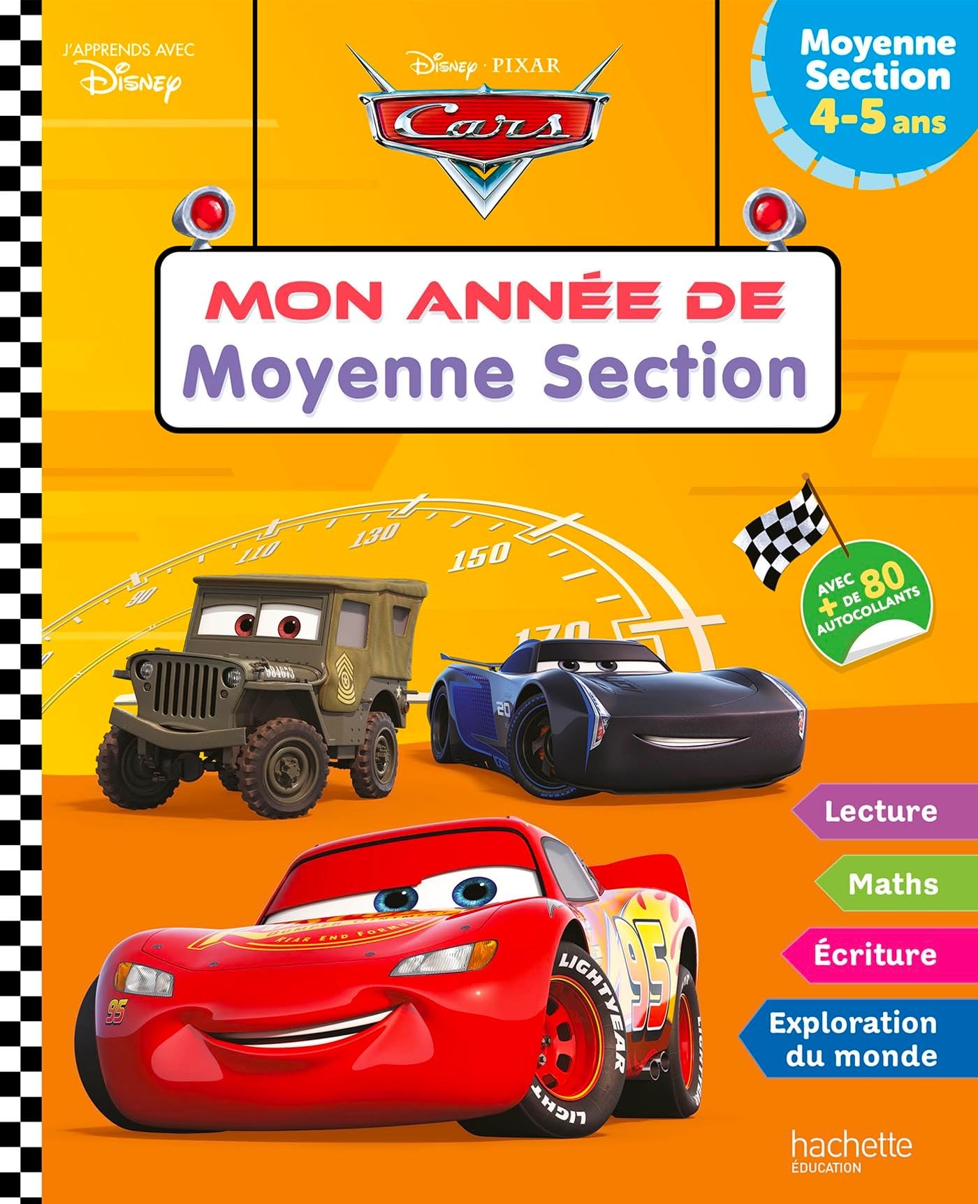 Disney - Cars - Mon année de Moyenne Section (4-5 ans) book