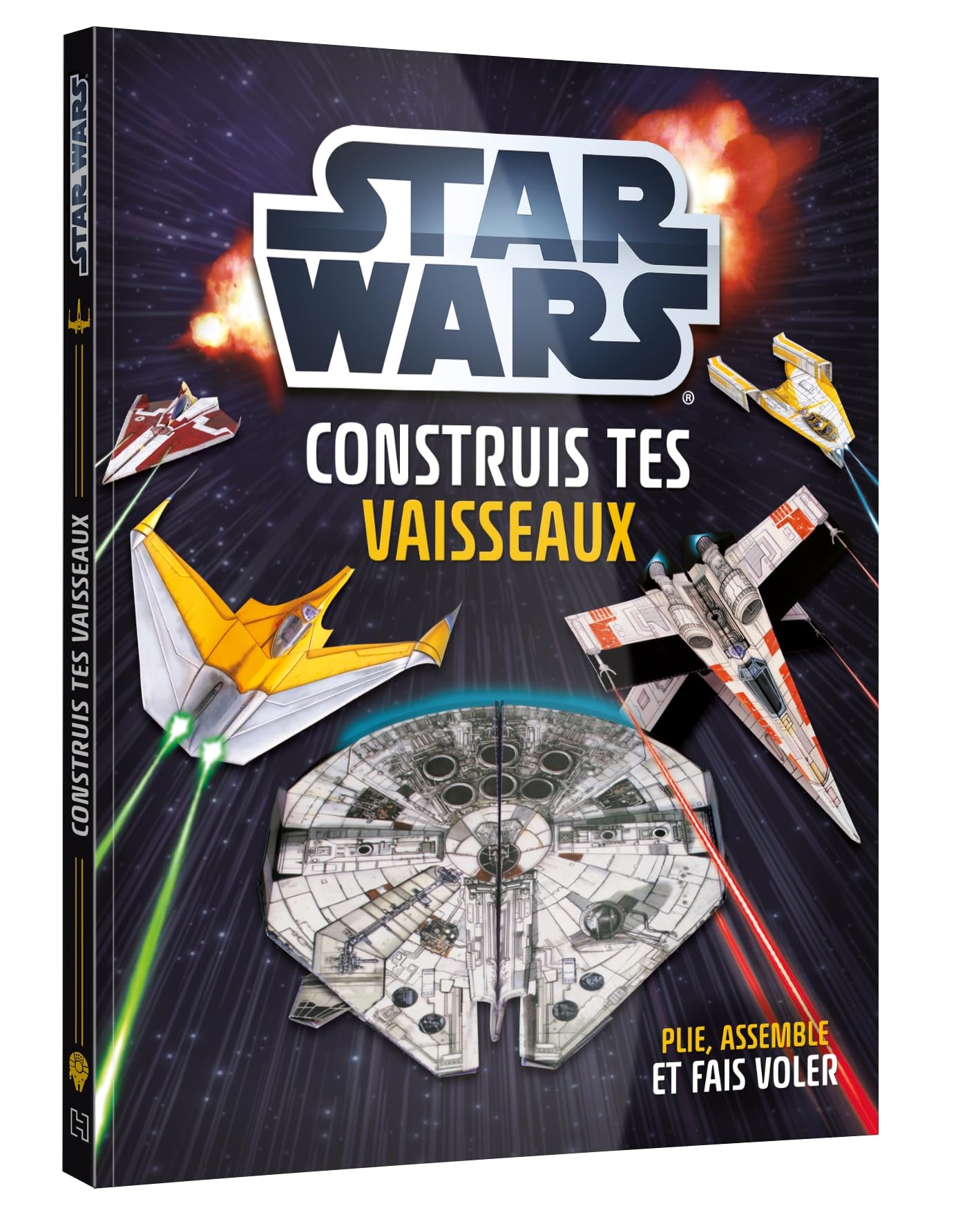 STAR WARS - Cahier d'activité - Construis tes vaisseaux en papier book