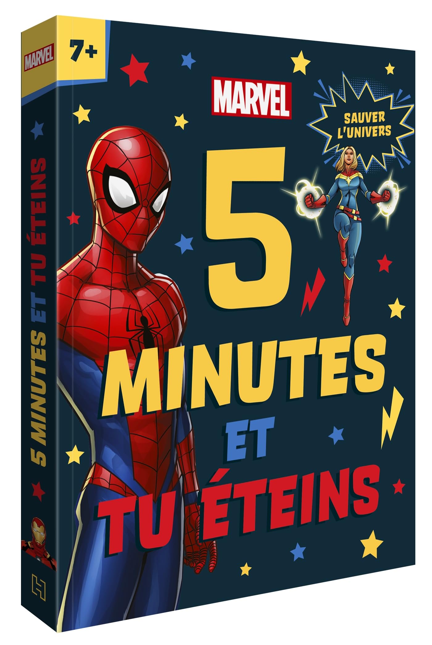 MARVEL - 5 minutes et tu éteins (dès 7 ans) - Sauver l'univers book