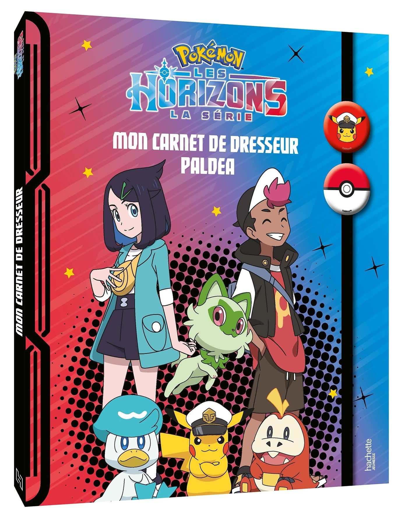 Pokémon - Mon carnet de dresseur Paldea: Carnet badge book