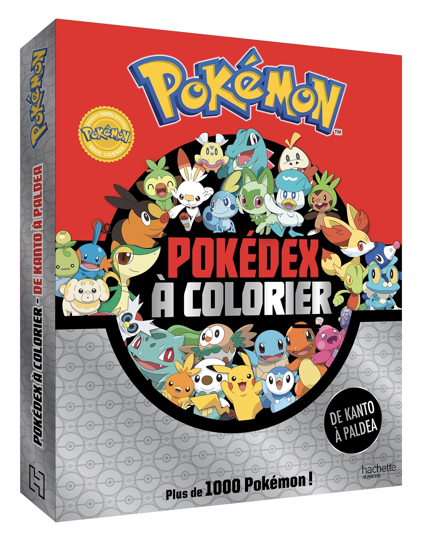 Pokémon - Pokedex à colorier Paldea: édition spéciale anniversaire book