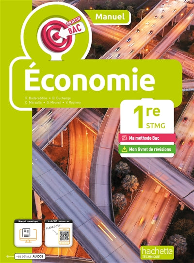 Product Image: Economie 1re STMG : manuel