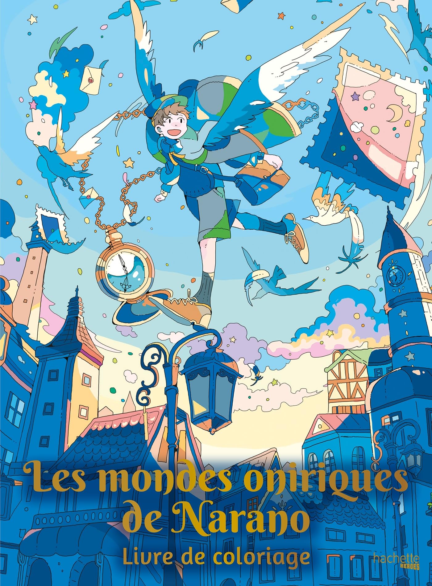 Les mondes oniriques de Narano - Livre de coloriage book