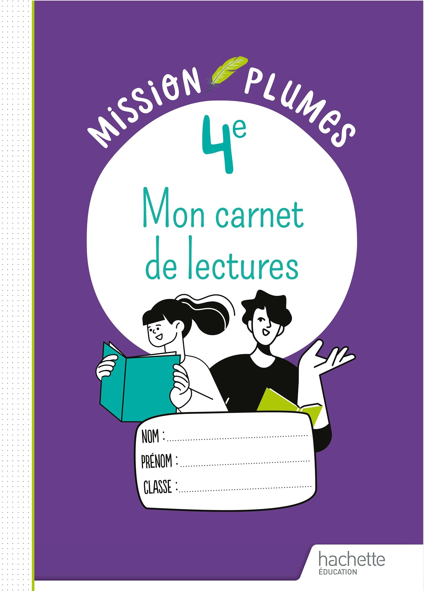 Product Image: Mon Carnet de lectures 4e - Cahier élève - Ed. 2024
