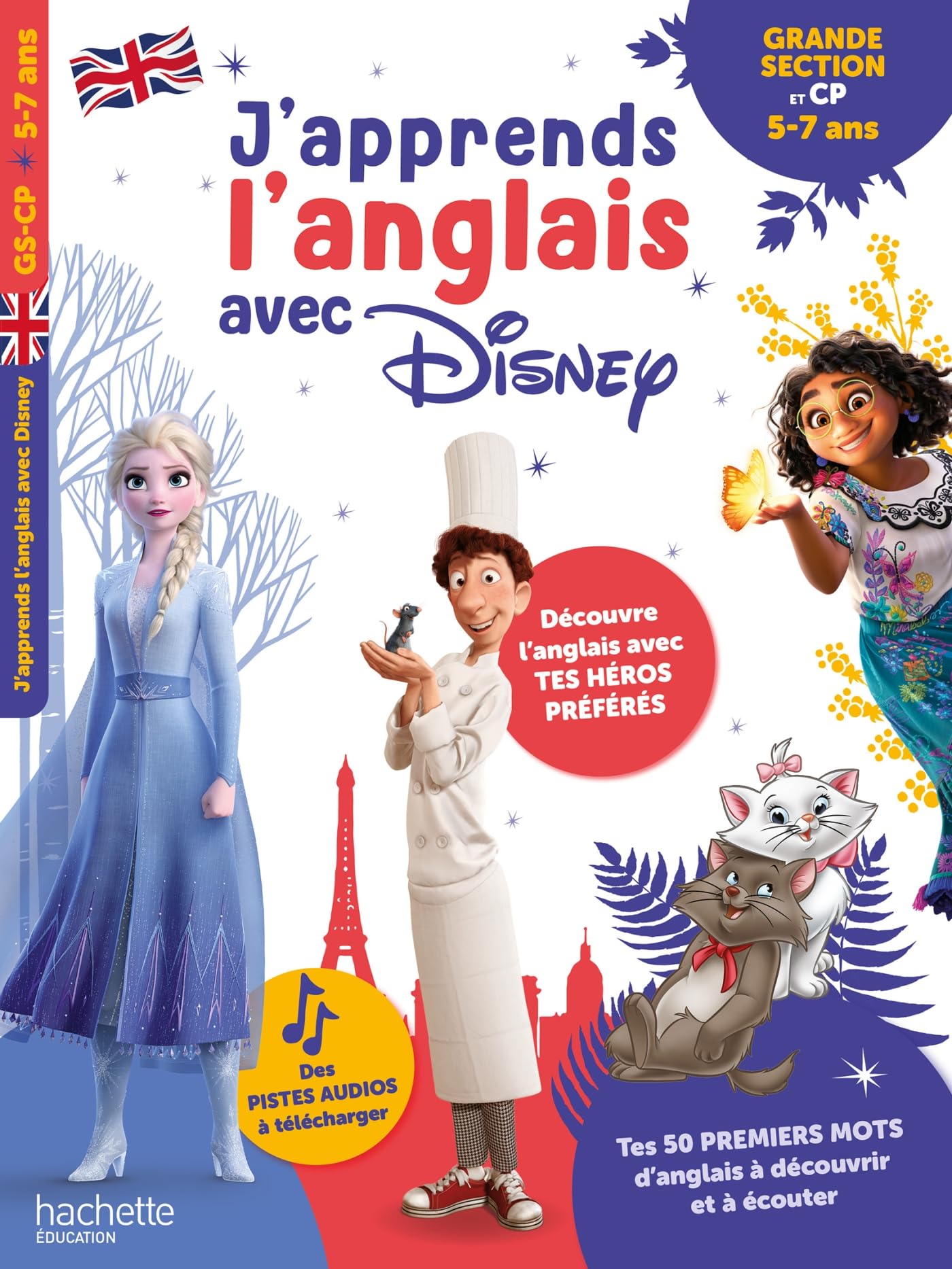 Disney - J'apprends l'anglais avec Disney - Grande Section-CP Non-fiction