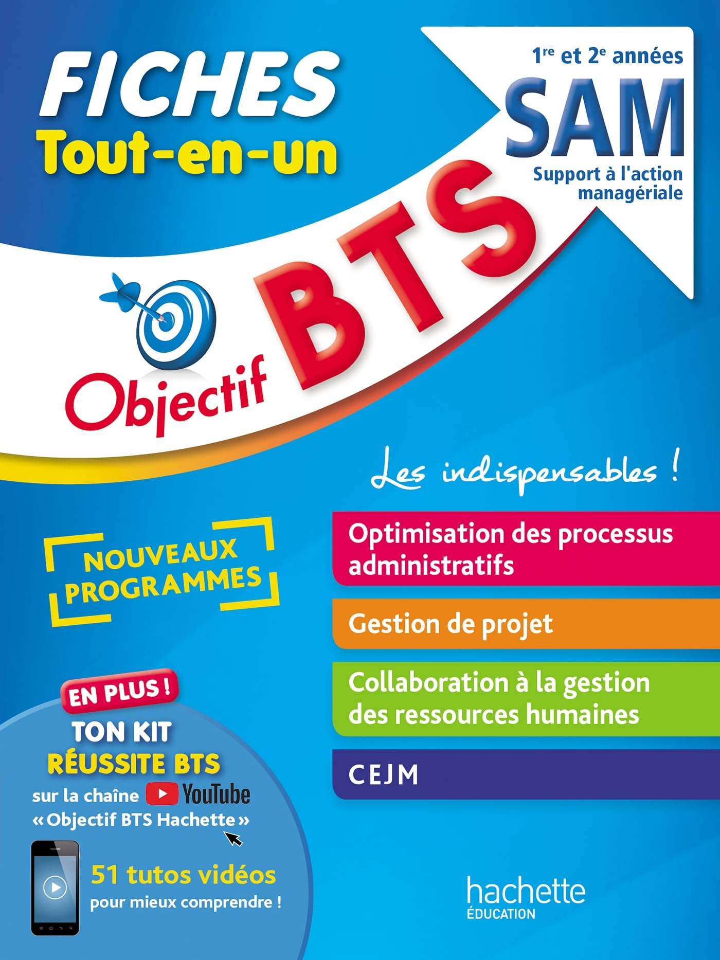 Objectif BTS SAM - Fiches Tout-en-un Professional & Reference Books