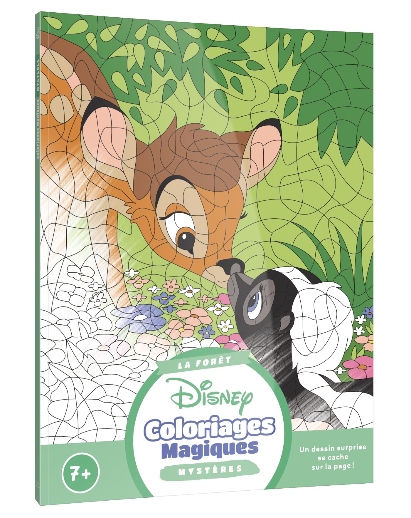 DISNEY - Coloriages Magiques - Mystères (7+) - La forêt Tiptoi & Games