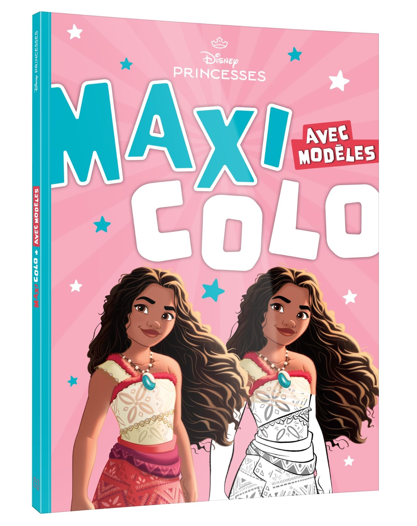 DISNEY PRINCESSES - Maxi Colo avec modèles (4+) Tiptoi & Games