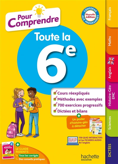 Product Image: Pour comprendre toute la 6e : conforme aux programmes