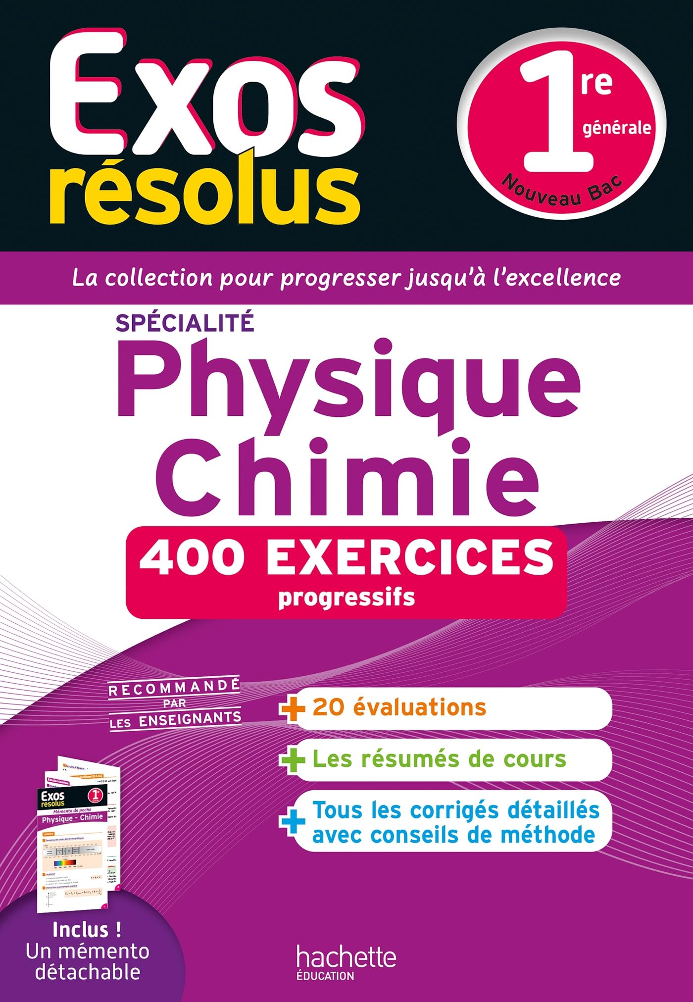 Exos résolus spécialité Physique-Chimie 1re Professional & Reference Books