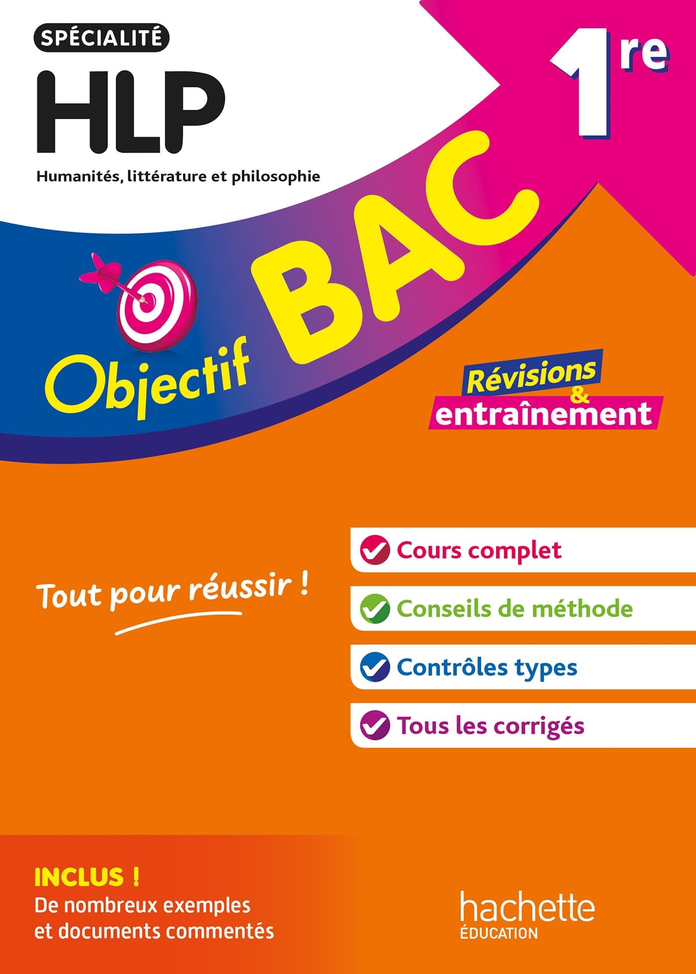 Product Image: Objectif BAC 1re spécialité HLP BAC 2026