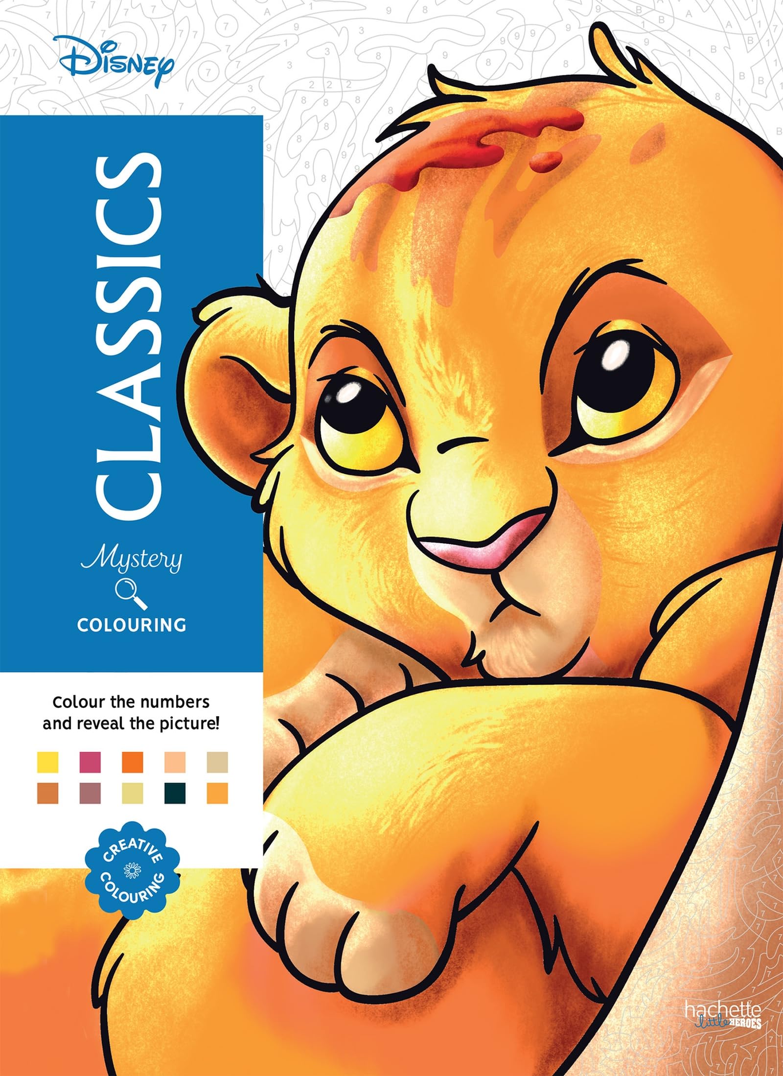Mystery Colouring - Classics: Reveal iconic Disney characters with colour by number Manga