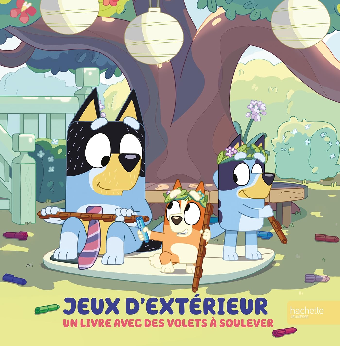 Bluey - Jeux d'extérieur: Livre tout-carton à volets book