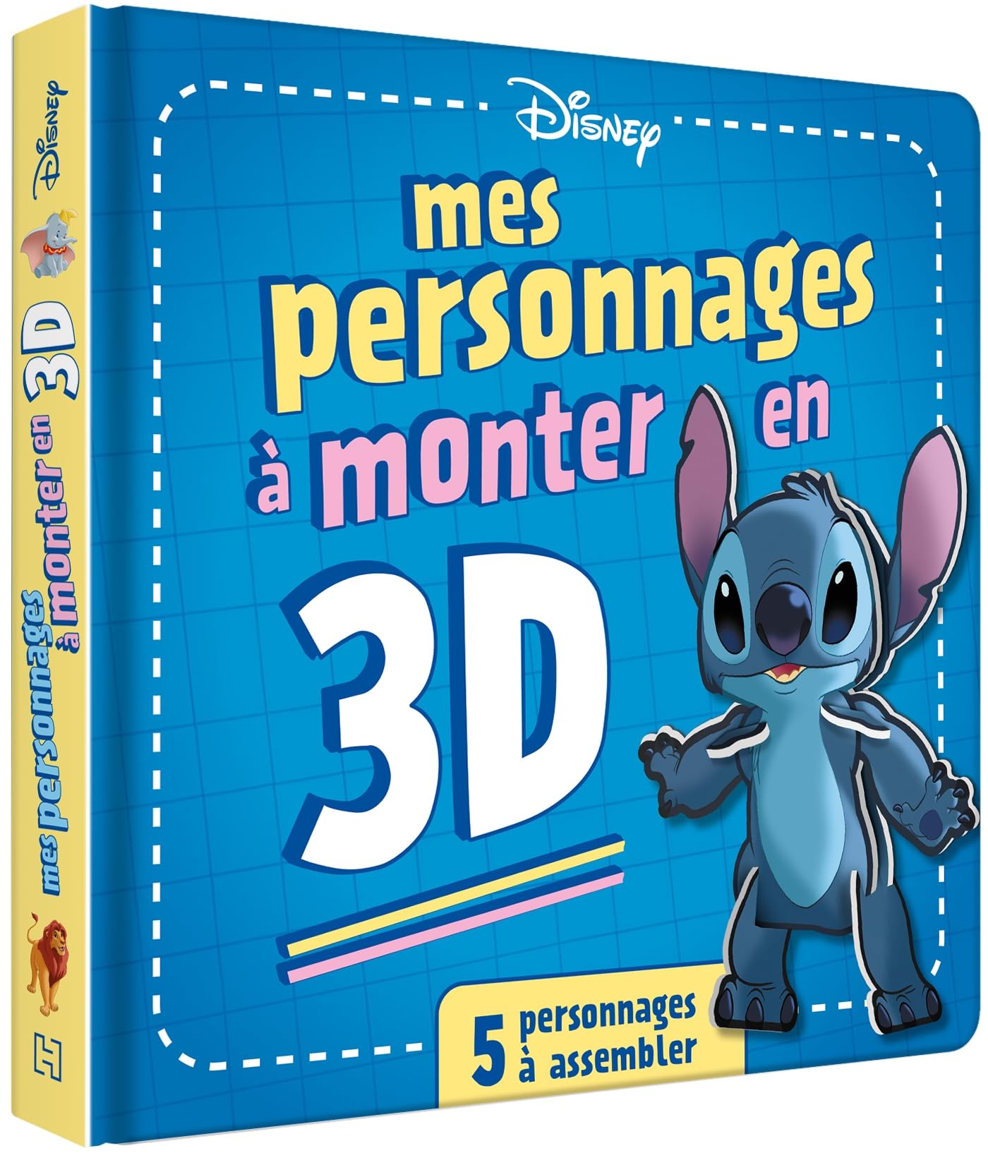 DISNEY - Grand Livre Puzzle - Mes personnages 3D à monter book