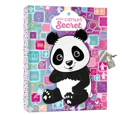 Product Image: Mon carnet secret panda