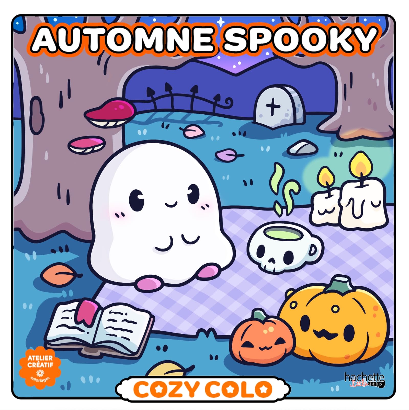 Cosy Colo - Spooky Autumn: A creative colouring book with spooky-cute ghosts and costumed critters! Hobbies & Crafts