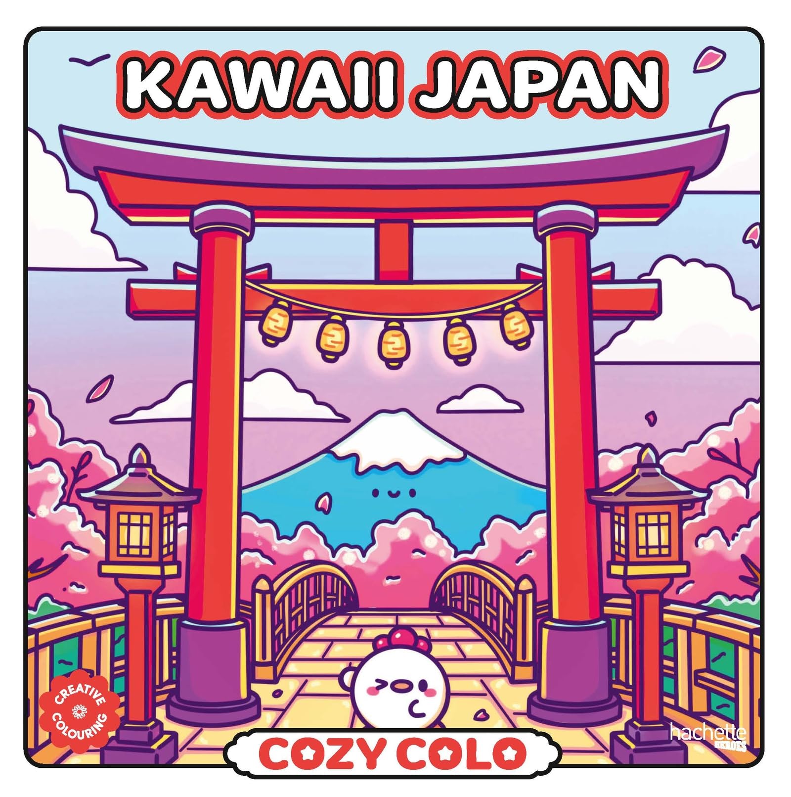 Cosy Colo - Kawaii Japan: A creative colouring book to explore the cosy charm of Japan ― from cherry blossoms to karaoke, bento feasts to onsen bliss! book