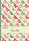 CARNET MARIE LIGNES,96P,A5 PAPILLONSVINTAGE book